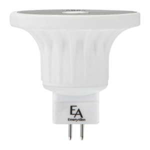 EmeryAllen 3.0 LED White MR16 GU5.3 Base, 12 Volt