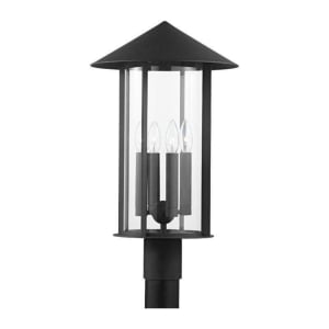 P1914-TBK Long Beach 4-Light Outdoor Post