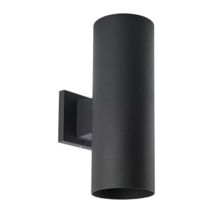 P560290-031 5In Cyl Rnds 2-Light Outdoor Wall Sconce