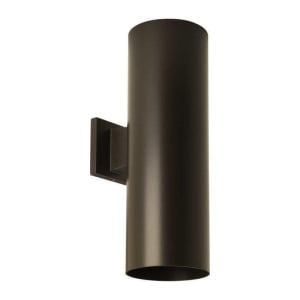 P560292-020 6In Cyl Rnds 2-Light Outdoor Wall Sconce