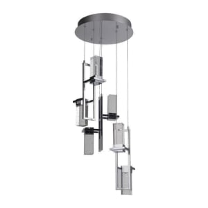Mini Pendant 6-Light LED, Chrome