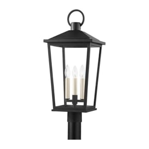 P8921-TBK Soren 3-Light Outdoor Post