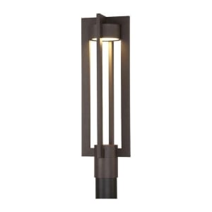 PM-W48620-BZ Chamber 1-Light LED Outdoor Post