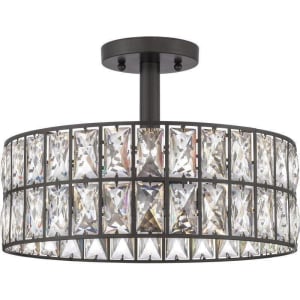 QF4046WT Coffman 3-Light Semi Flush