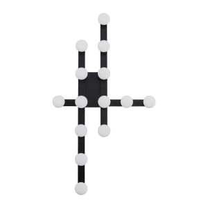 FM63432-BK Rezz LED Flush Mount