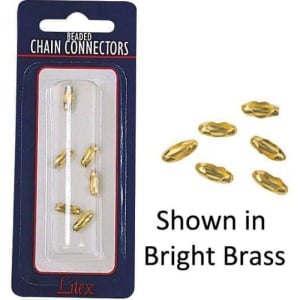 Fan Pull Chain Connector, Flat Black