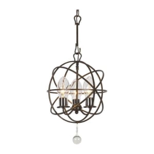 SOL-9325-EB Solaris 3-Light Outdoor Pendant