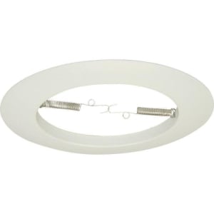 Open Ring, White Finish, PAR 38, BR40 Installed