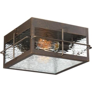 WAR1612GZ Ward 2-Light Outdoor Flush Mount