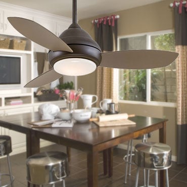Kitchen Ceiling Fans Best For Air Circulation Over Tables Stoves