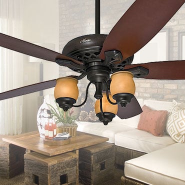 Hunter Ceiling Fans Overhead Fixtures For Quality Home Design