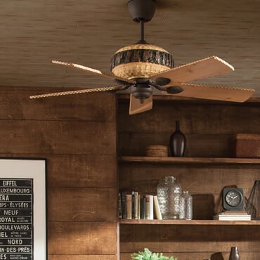 Rustic Farmhouse Style Ceiling Fans For Your Cozy Country Home