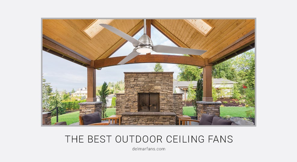 Best Outdoor Patio Ceiling Fans Large Small With Lights Remote