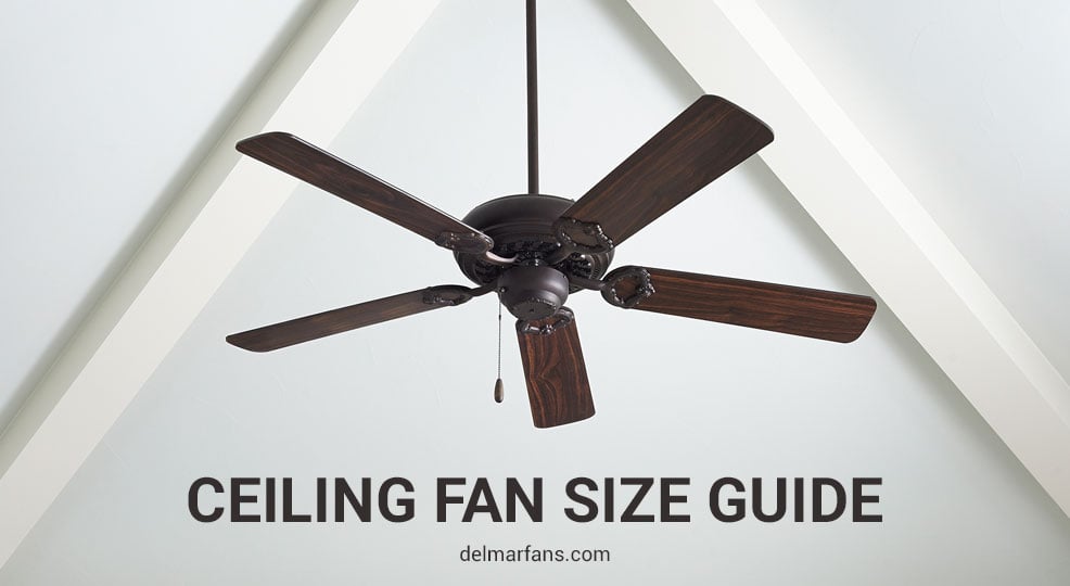 What Size Ceiling Fan Do I Need Calculate Fan Size By Room Size