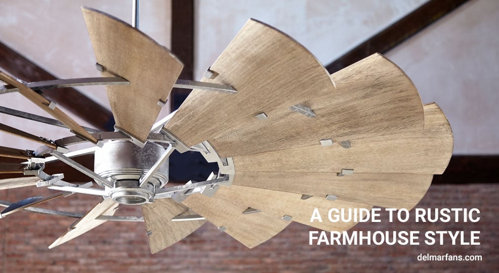 Rustic Farmhouse Lighting Ideas, Farm Style Ceiling Fans