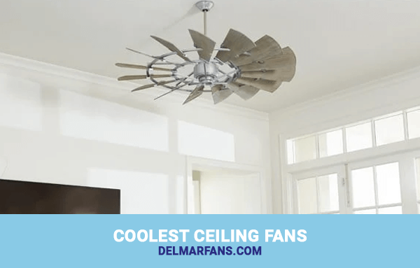 Coolest Ceiling Fans Curved Blade And, Diy Belt Driven Ceiling Fan