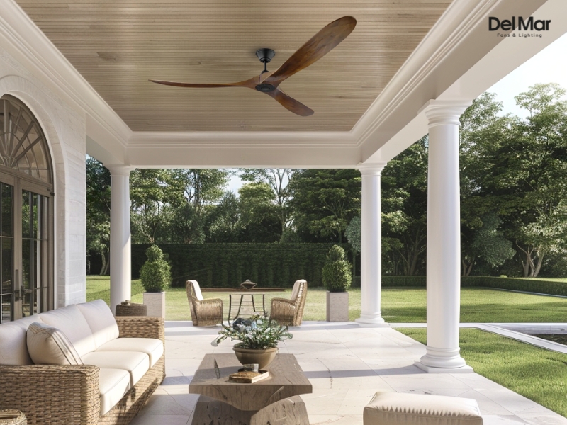 Visual Comfort Fan Collection 3MAVR70BK Maverick Max 70" Outdoor Ceiling Fan Visual Comfort Fan Collection 3MAVR70BK Maverick Max 70" Outdoor Ceiling Fan