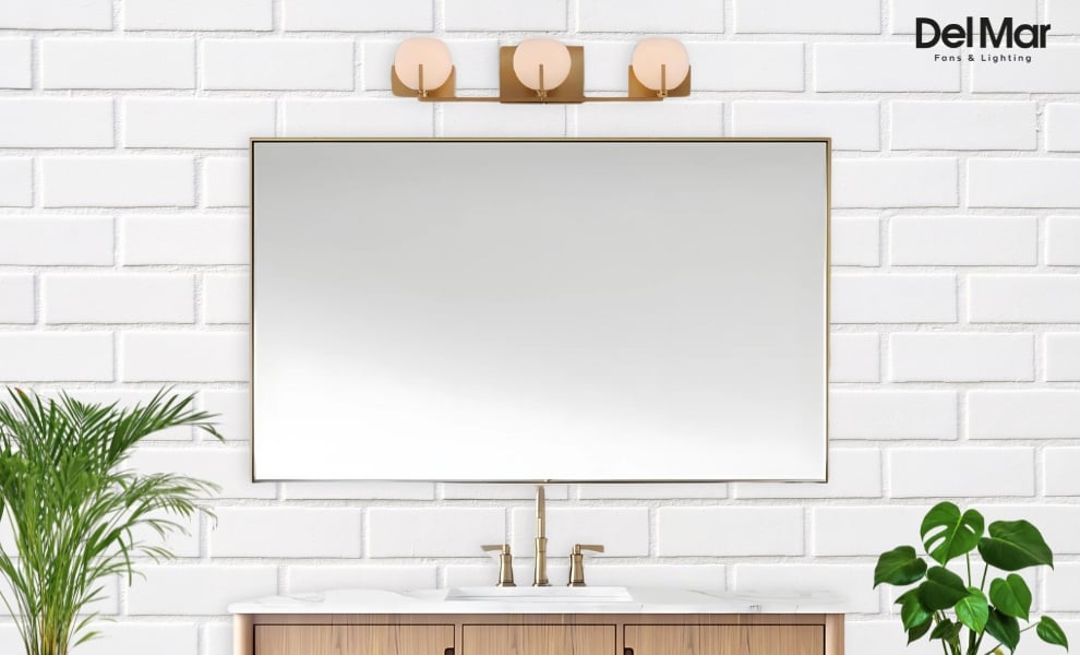 Generation Lighting Abbott Vanity in Vanity Area