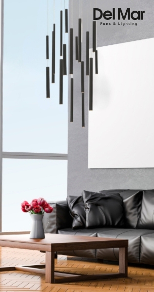 Eurofase 31445-016 Santana Pendant in Sitting Area