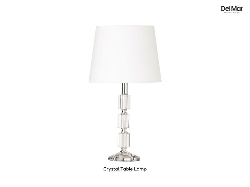 Dainolite Crystal Table Lamp