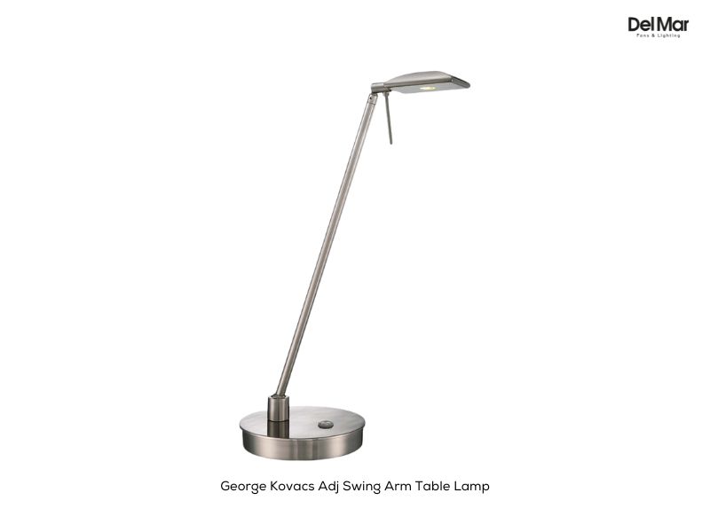 George Kovacs Adj Swing Arm Table Lamp