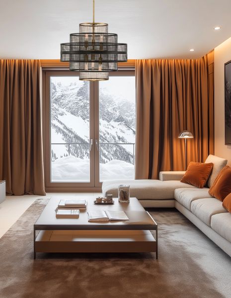 Savoy House Kelvin Pendant in Living Area