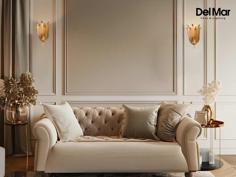 Capital Eden Wall Sconce in living room