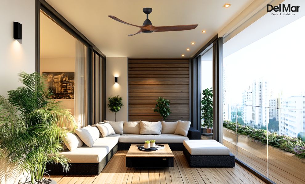 Kuzco Baylor in Balcony Area Kuzco Baylor in Balcony Area