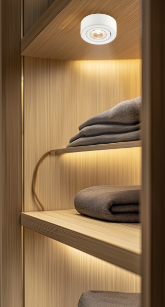 Elk Eco Cabinet Puck in Cabinet