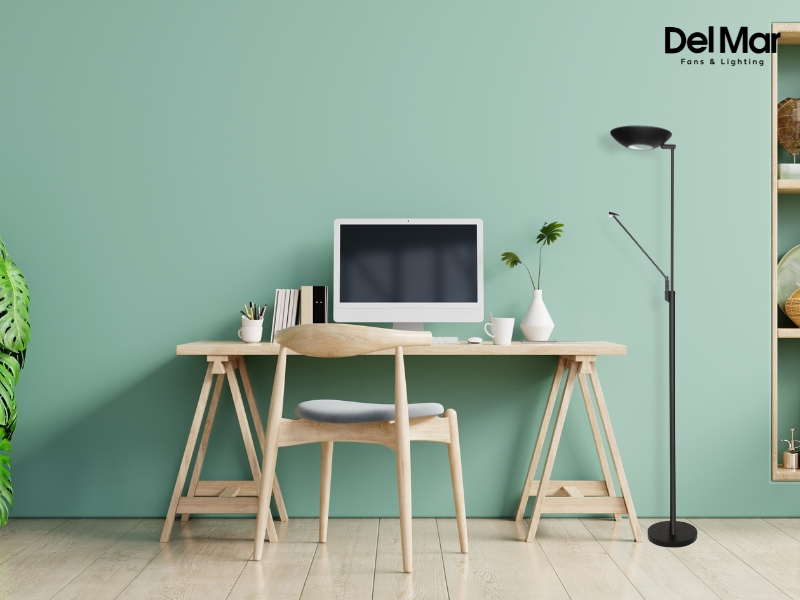 Dainolite 170LEDF-BK Floor Lamp Dainolite 170LEDF-BK Floor Lamp