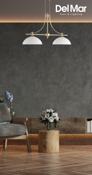 Quorum 6577-2-60 Aspen Pendant in living area