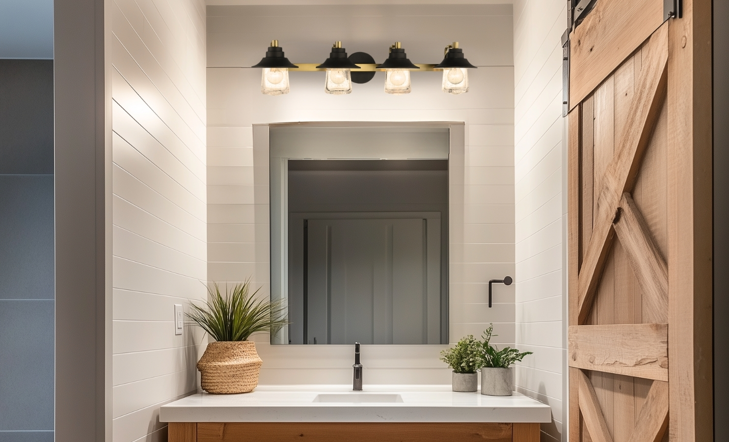 Minka Lavery Westfield Manor Vanity Light in Vanity Area