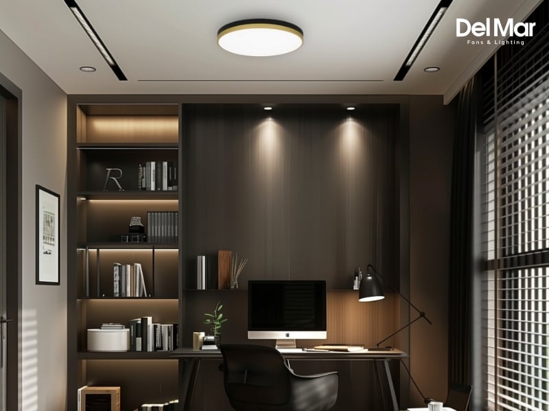 Quoizel WLN1620MBKG Weldin Flush Mount Quoizel WLN1620MBKG Weldin Flush Mount