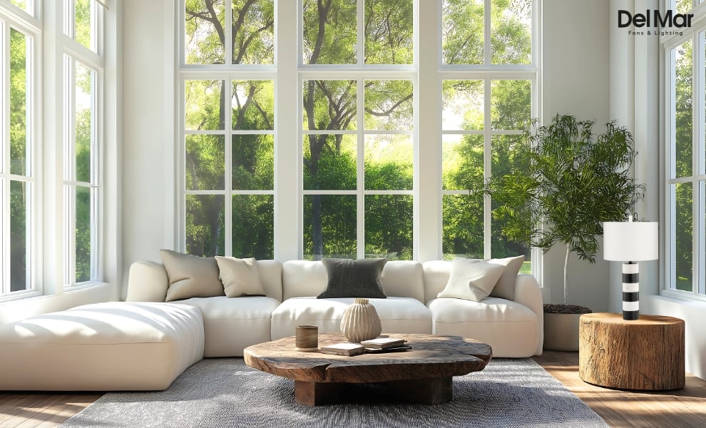 Cyan Design Marceau Table Lamp in Sunroom