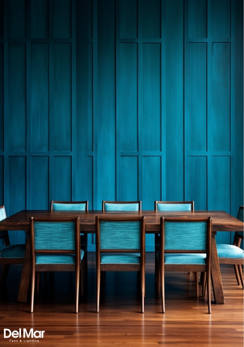 Bay Blue by Minwax Dining Area