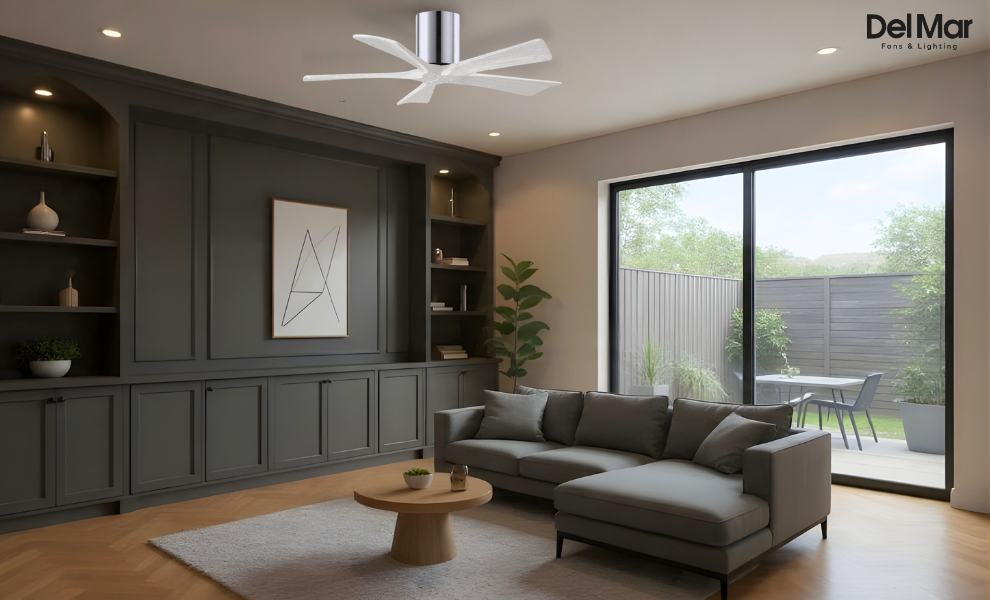 Modern design ceiling fan