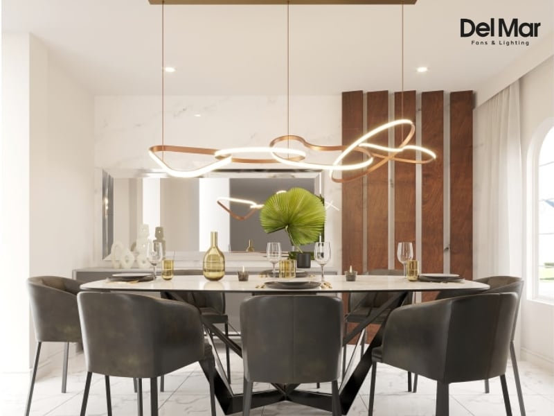 ET2 Unity Pendant Over Dining Table