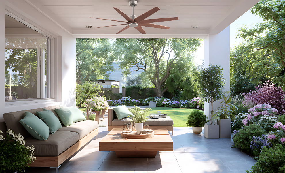 Matthews Fan Company Ariella Ceiling Fan with LED Light 