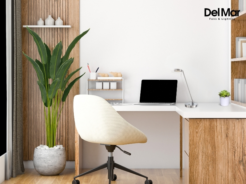 Table Lamp on Working Desk Table Lamp on Working Desk