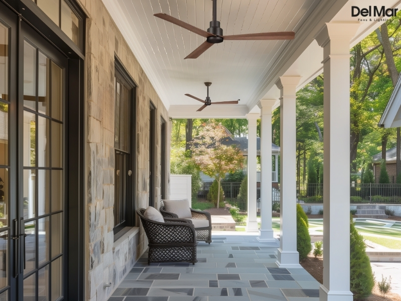 Minka-Aire F787-ORB Simple 52" Outdoor Ceiling Fan