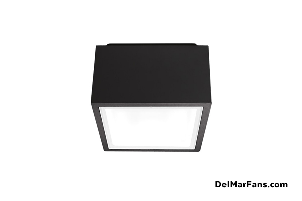 Modern Forms Luminaires FM-W9200-BK Bloc Outdoor Flush Mount