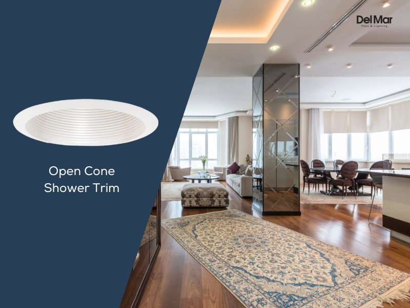 Generation Lighting Open Cone Shower Trim