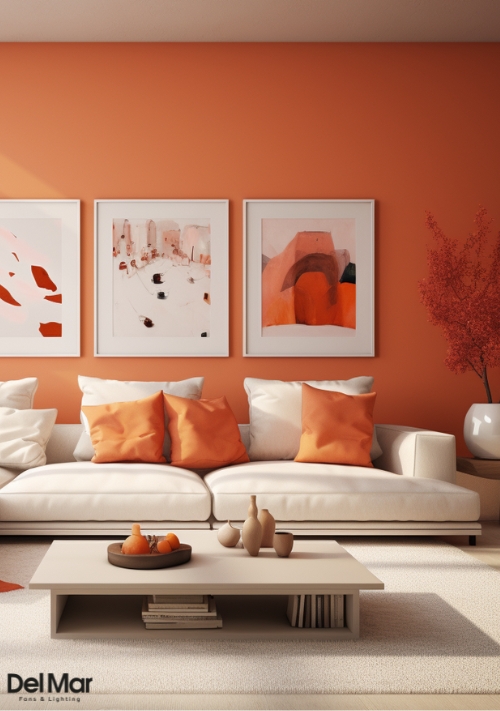 Persimmon by HGTV by Sherwin Williams Living Area