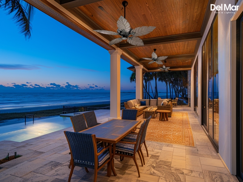 Quorum 135525-95, Monaco Patio Old World Energy Star 52" Outdoor Ceiling Fan