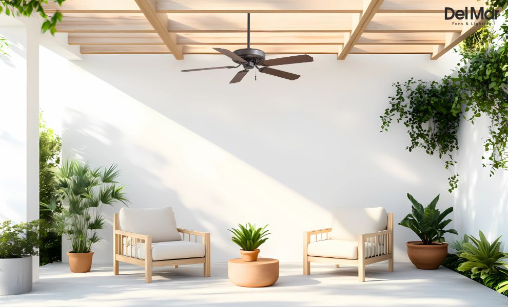 Minka-Aire Sundance ceilinng fan for Screened Porches