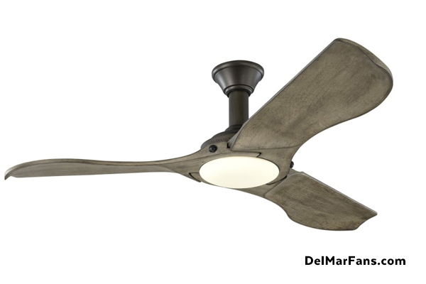 Visual Comfort 3MNLR56AGPD-V1 Minimalist Rustic Ceiling Fan 