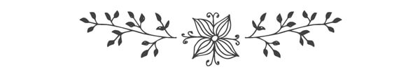 Pictured is a rustic design pattern wtih a flower.