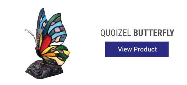 Quoizel Butterfly Table Lamp