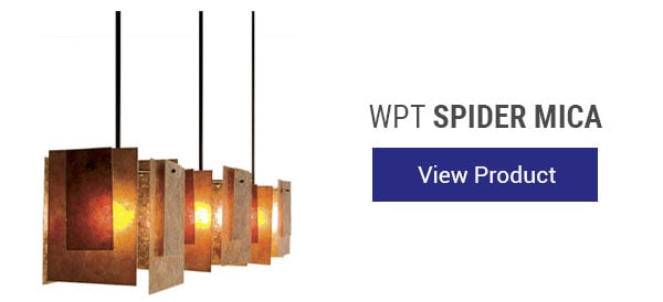 WPT Spider Mica Pendant