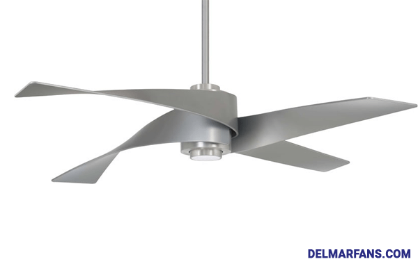 Coolest Ceiling Fans Curved Blade And Other Unique Styles Delmarfans Com